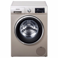 西门子 10公斤变频滚筒洗衣机 流沙金WM12P2692W 全自动滚筒洗衣机