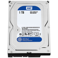 西部数据 蓝盘1TB SATA6Gb/s 7200转64M机械硬盘WD10EZEX