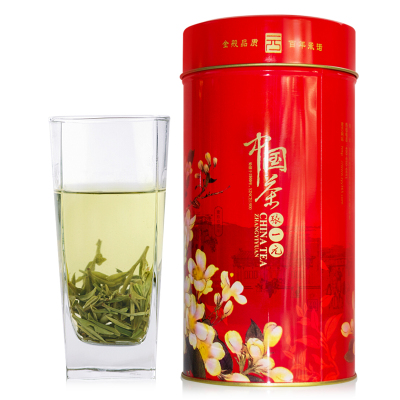 张一元 雨前龙井茶叶150g/罐 绿茶茶叶 一级 浙江龙井
