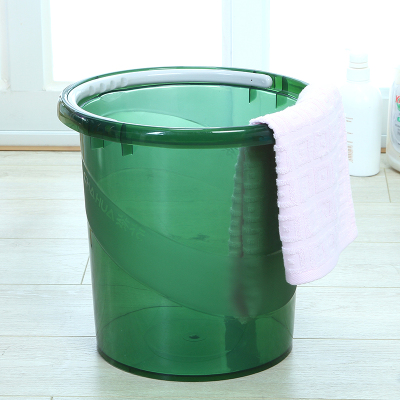 茶花(CHAHUA) 水桶巧提手宽边塑料桶11L 0249