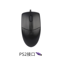 (DT)双飞燕(A4TECH) OP-520NP PS/2圆孔接口 有线鼠标(计价单位:个)黑色