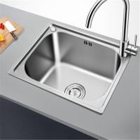 沃盛 304不锈钢厨房水槽