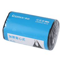 齐心(COMIX) L108 50个装 45*60cm 加厚背心型垃圾袋