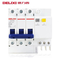 德力西 漏电断路器 规格:DZ47sLE 3P 32A