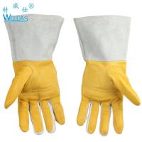 威特仕/Weldas 10-2788 雄峰王抗热反射铝焊接手套 黄色 M码(10双起订)
