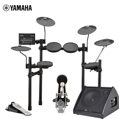 雅马哈(YAMAHA)DTX432K入门升级款电子鼓架子鼓儿童初学+擦片+音箱+鼓凳礼包