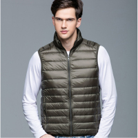 秋冬轻薄羽绒马甲