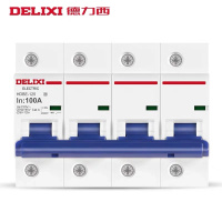 德力西 小型断路器 规格:DZ47-125 4P 125A