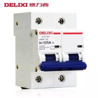 德力西 小型断路器 规格:DZ47S C型 2P 100A