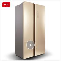 TCL 509升对开门冰箱 BCD-509WEFA1流光金 630*920*1768 单个价