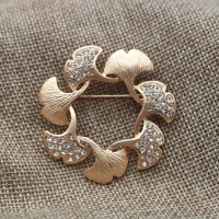 萃姿尔(TRESOR)西洋复古胸花/巴洛克华丽仿珍珠镶钻胸针饰品（10个起订颜色可选）