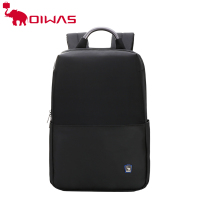 爱华仕电脑包双肩男士14英寸金属提手商务出差背包女旅行包