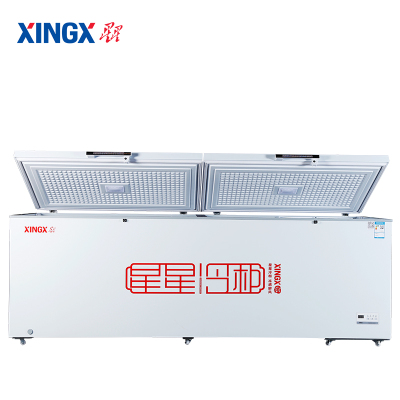 星星(XINGX) BD/BC-518ND 冰柜商用家用冷藏冷冻转换温显大冷柜 电子温控器系列 518升 电子温控