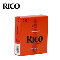 RICO 达达里奥 D'Addario RCA1020单簧管黑管哨片瑞口2.0号Bb调降B调 10片装