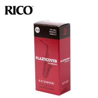 RICO RRP05ASX300黑胶 萨克斯中音瑞扣哨片 PLASTICOVER覆盖涂层3.0号降E调Alto5片装