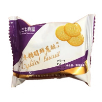 Zs-上海三牛木糖醇粗粮鲜葱酥代餐饼干一箱(10斤)
