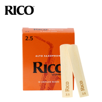 RICO 达达里奥 D'Addario RJA1025 中音萨克斯哨片瑞口2.5 号降E调 Alto 10片装美国进口