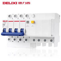 德力西 漏电断路器 规格:DZ47sLE 4P 125A