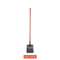 企购优品 农用平头锹 SN7592 木柄二号方锹