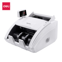 得力3926S点钞机(白)(台)升级点钞机人民币验钞机 小型智能办公
