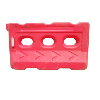 丛林狐 （10个以上起拍）三孔水马隔离墩 塑料吹塑注水单孔围挡道路防撞桶围栏 三孔水马隔离墩 一个