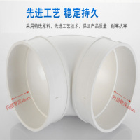 110mm半弯PVC管 单位:个