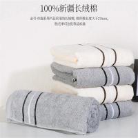 金号HY6118 清然/系列-2 双条条方巾礼盒装 灰色 JH