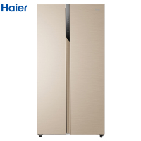 海尔（Haier）BCD-541WDPJ 541升对开门冰箱 大空间容量 风冷变频无霜 一天不到1度电 家用电冰箱