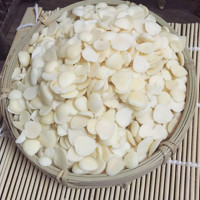 沁函磨豆浆杏仁露 光中杏仁 脱皮南杏仁 杏仁生杏仁片500g