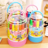 得力优酷6981水彩笔(混)(12支/桶)