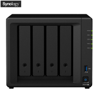 群晖(Synology)DS920+ 四盘位NAS网络存储服务器(无内置硬盘)