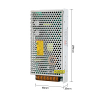 ABB LRS-150-24 开关电源24V 6.5A LED灯 带适配器 交流转直流变压器