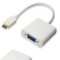YUANXIN mini HDMI转VGA线 0.15米
