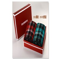 多样屋(TAYOHYA)苏格兰格子面巾礼盒-绿 TA310701206ZZ方巾 JH