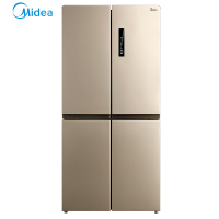 美的(Midea)BCD-468WTPM(E) 468升十字对开门多门冰箱 纤薄机身 变频节能 风冷无霜 静音省电