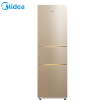 美的(Midea)BCD-215WTM(E) 215升 双系统风冷 铂金净味 节能静音家用三门冰箱