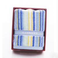 多样屋(TAYOHYA)绚丽彩条1浴巾礼盒/蓝TA070102005ZZ JH