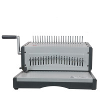 优玛仕(U-MACH) 梳式装订机 U-S97 电动疏式装订机全抽刀胶圈夹条打孔机(单位:件)