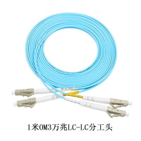OM3万兆多模双芯LC-LC分开头电信级光纤跳线1M HQ-15067