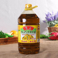 鲁花压榨特香菜籽油 5L