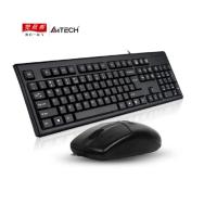 双飞燕(SHUANG FEI YAN)KR-8572N 有线USB键盘鼠标套装 单套装