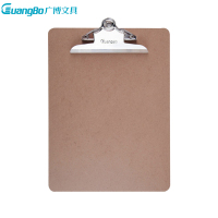 广博(GuangBo) A26118 蝴蝶夹木质A4书写板夹/写字垫板/办公用品