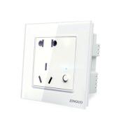 峥果 定时插座五孔86型 电动电瓶车充电插座电源插座面板倒计时C0 颜色随机