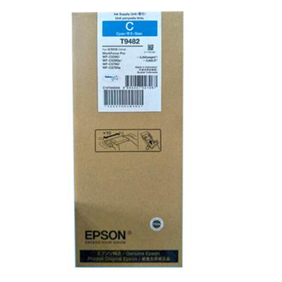 爱普生(EPSON)T9482C 标准容量青色墨水 适用(WF-C5290a/C5790a机型) 青色 单位:件
