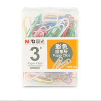 晨光 ABS91699 办公用3号彩色回形针 100枚/PP盒装