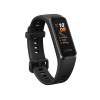 手环4(高清彩屏+301心脏研究+睡眠监测+触控+支付+Android+IOS通用)HQ