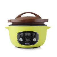 乐扣乐扣(Lock&Lock) EJP227GRN 微电脑隔水电炖锅全自动炖汤锅煮粥煲汤锅燕窝酸奶米酒电炖盅