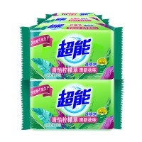 超能柠檬草洗衣皂260g*4块装