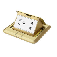 公牛 开关插座 五孔地插座 全铜5孔地插地板插座GD1Z223