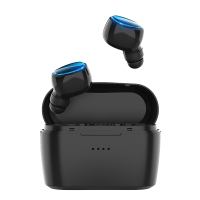 万利达(MALATA)A86真无线蓝牙耳机双耳入耳式运动跑步防水迷你隐形 5.0安卓苹果通用黑色300mAh